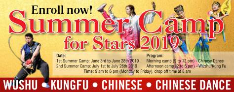 Wushu Academy Summer Camp Ad